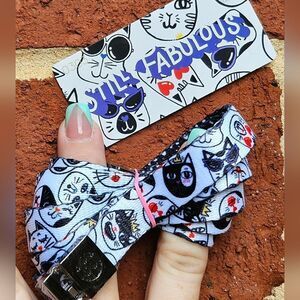 ZOX "STILL FABULOUS" #303 NEW COLLECTIBLE SWAPPABLE VINTAGE CAT HOODIE STRING